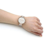 Buy Shop Hugo Boss Flawless Silver Dial Silver Mesh Bracelet Watch for Women -1502551 USA Online