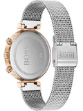 Buy Shop Hugo Boss Flawless Silver Dial Silver Mesh Bracelet Watch for Women -1502551 USA Online