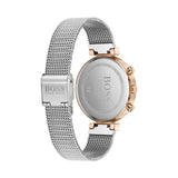 Buy Shop Hugo Boss Flawless Silver Dial Silver Mesh Bracelet Watch for Women -1502551 USA Online