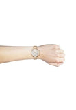 Buy Shop Hugo Boss Flawless White Dial Gold Mesh Bracelet Watch for Women - 1502553 USA Online