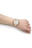 Buy Shop Hugo Boss Flawless White Dial Gold Mesh Bracelet Watch for Women - 1502553 USA Online