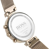 Buy Shop Hugo Boss Flawless White Dial Gold Mesh Bracelet Watch for Women - 1502553 USA Online