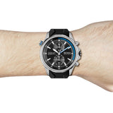 Buy Shop Hugo Boss Globetrotter Black Dial Black Silicone Strap Watch for Men - 1513820 USA Online