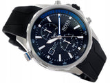 Buy Shop Hugo Boss Globetrotter Black Dial Black Silicone Strap Watch for Men - 1513820 USA Online
