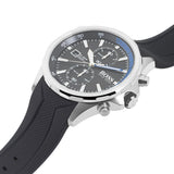 Buy Shop Hugo Boss Globetrotter Black Dial Black Silicone Strap Watch for Men - 1513820 USA Online