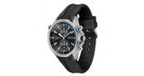 Buy Shop Hugo Boss Globetrotter Black Dial Black Silicone Strap Watch for Men - 1513820 USA Online