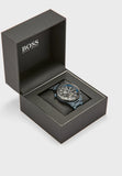 Buy Shop Hugo Boss Globetrotter Black Dial Black Steel Strap Watch for Men - 1513824 USA Online
