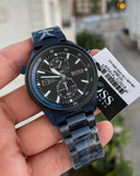 Buy Shop Hugo Boss Globetrotter Black Dial Black Steel Strap Watch for Men - 1513824 USA Online