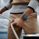 Buy Shop Hugo Boss Globetrotter Black Dial Black Steel Strap Watch for Men - 1513824 USA Online
