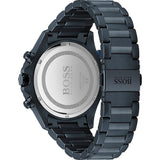 Buy Shop Hugo Boss Globetrotter Black Dial Black Steel Strap Watch for Men - 1513824 USA Online