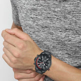 Buy Shop Hugo Boss Globetrotter Black Dial Black Steel Strap Watch for Men - 1513825 USA Online
