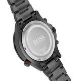 Buy Shop Hugo Boss Globetrotter Black Dial Black Steel Strap Watch for Men - 1513825 USA Online