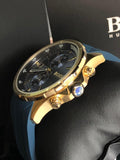 Buy Shop Hugo Boss Globetrotter Blue Dial Blue Silicone Strap Watch for Men - 1513822 USA Online