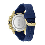 Buy Shop Hugo Boss Globetrotter Blue Dial Blue Silicone Strap Watch for Men - 1513822 USA Online