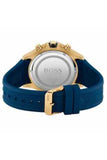 Buy Shop Hugo Boss Globetrotter Blue Dial Blue Silicone Strap Watch for Men - 1513822 USA Online