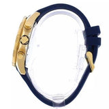 Buy Shop Hugo Boss Globetrotter Blue Dial Blue Silicone Strap Watch for Men - 1513822 USA Online