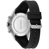 Buy Shop Hugo Boss Globetrotter Grey Dial Black Silicone Strap Watch for Men - 1513931 USA Online