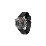 Buy Shop Hugo Boss Globetrotter Grey Dial Black Silicone Strap Watch for Men - 1513931 USA Online