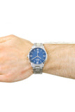 Buy Shop Hugo Boss Governer Blue Dial Silver Steel Strap Watch for Men - 1513487 USA Online