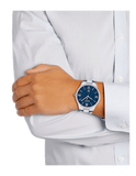 Buy Shop Hugo Boss Governer Blue Dial Silver Steel Strap Watch for Men - 1513487 USA Online