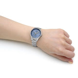 Buy Shop Hugo Boss Grand Course Blue Dial Silver Steel Strap Watch for Women - 1502583 USA Online