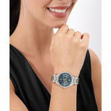 Buy Shop Hugo Boss Grand Course Blue Dial Silver Steel Strap Watch for Women - 1502583 USA Online