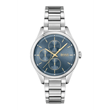 Buy Shop Hugo Boss Grand Course Blue Dial Silver Steel Strap Watch for Women - 1502583 USA Online
