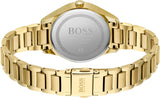 Buy Shop Hugo Boss Grand Course Gold Dial Gold Steel Strap Watch for Women - 1502584 USA Online