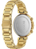 Buy Shop Hugo Boss Grand Course Gold Dial Gold Steel Strap Watch for Women - 1502584 USA Online