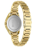Buy Shop Hugo Boss Grand Course Gold Dial Gold Steel Strap Watch for Women - 1502584 USA Online