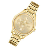 Buy Shop Hugo Boss Grand Course Gold Dial Gold Steel Strap Watch for Women - 1502584 USA Online