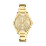 Buy Shop Hugo Boss Grand Course Gold Dial Gold Steel Strap Watch for Women - 1502584 USA Online