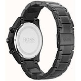 Buy Shop Hugo Boss Grand Prix Black Dial Black Steel Strap Watch for Men - 1513578 USA Online