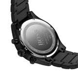 Buy Shop Hugo Boss Grand Prix Black Dial Black Steel Strap Watch for Men - 1513578 USA Online