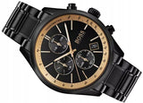 Buy Shop Hugo Boss Grand Prix Black Dial Black Steel Strap Watch for Men - 1513578 USA Online