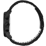Buy Shop Hugo Boss Grand Prix Black Dial Black Steel Strap Watch for Men - 1513676 USA Online