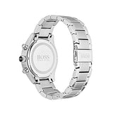 Buy Shop Hugo Boss Grand Prix Black Dial Silver Steel Strap Watch for Men - 1513477 USA Online