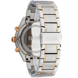 Buy Shop Hugo Boss Grand Prix Black Dial Two Tone Steel Strap Watch for Men - 1513473 USA Online
