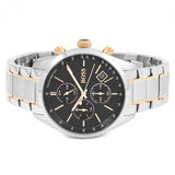 Buy Shop Hugo Boss Grand Prix Black Dial Two Tone Steel Strap Watch for Men - 1513473 USA Online