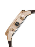 Buy Shop Hugo Boss Grand Prix Brown Dial Brown Leather Strap Watch for Men - 1513605 USA Online