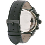 Buy Shop Hugo Boss Grand Prix Chronograph Black Dial Black Leather Strap Watch for Men - 1513550 USA Online