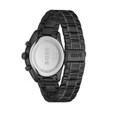 Buy Shop Hugo Boss Grand Prix Chronograph Black Dial Black Steel Strap Watch for Men - 1514298 USA Online
