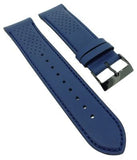 Buy Shop Hugo Boss Grand Prix Chronograph Black Dial Blue Leather Strap Watch for Men - 1513563 USA Online