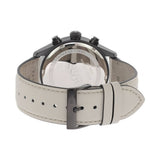 Buy Shop Hugo Boss Grand Prix Chronograph Black Dial Grey Leather Strap Watch for Men - 1513562 USA Online
