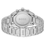 Buy Shop Hugo Boss Grand Prix Chronograph Black Dial Silver Steel Strap Watch for Men - 1514251 USA Online