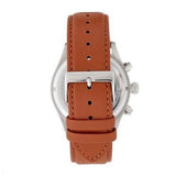 Buy Shop Hugo Boss Grand Prix White Dial Brown Leather Strap Watch for Men - 1513475 USA Online