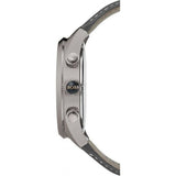 Buy Shop Hugo Boss Grand Prix White Dial Grey Leather Strap Watch for Men - 1513633 USA Online