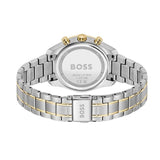 Buy Shop Hugo Boss Grand Tour Chronograph Green Dial Two Tone Steel Strap Watch for Women - 1502766 USA Online