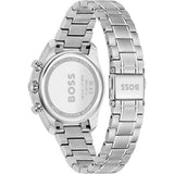Buy Shop Hugo Boss Grand Tour Chronograph Ice Blue Dial Silver Steel Strap Watch for Women - 1502767 USA Online