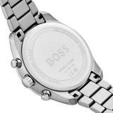 Buy Shop Hugo Boss Grand Tour Chronograph Ice Blue Dial Silver Steel Strap Watch for Women - 1502767 USA Online